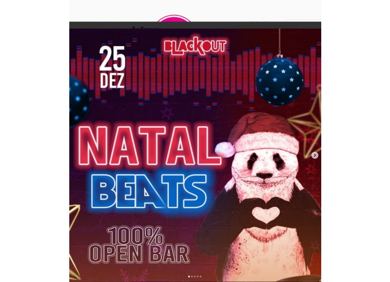 Blackout Natal Beats 100% OPEN