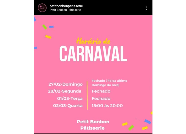 Petit Bonbon Carnaval